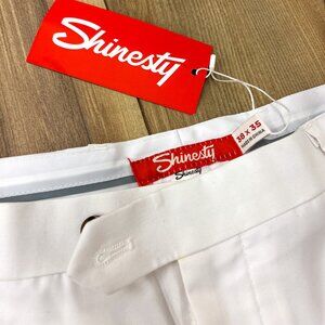 White Shinesty Pants